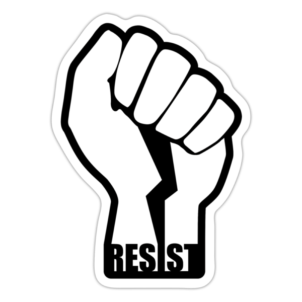 Resist Fist Sticker