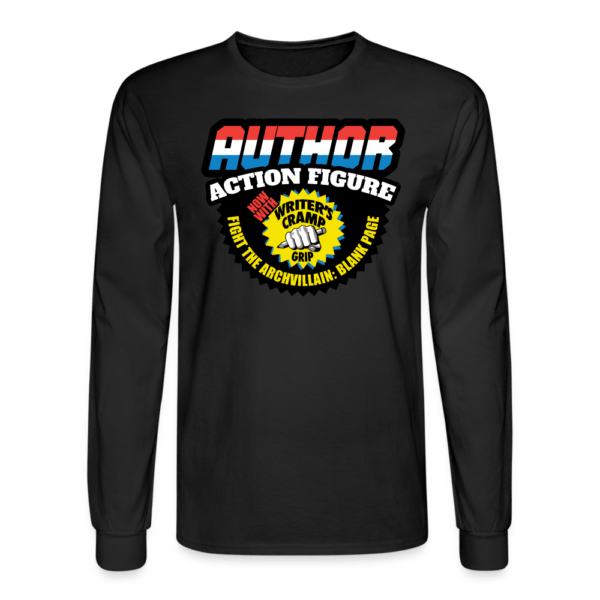 Author Action Figure Long Sleeve T-Shirt