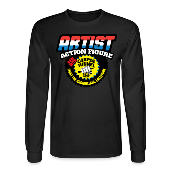 Artist Action Figure Long Sleeve T-Shirt