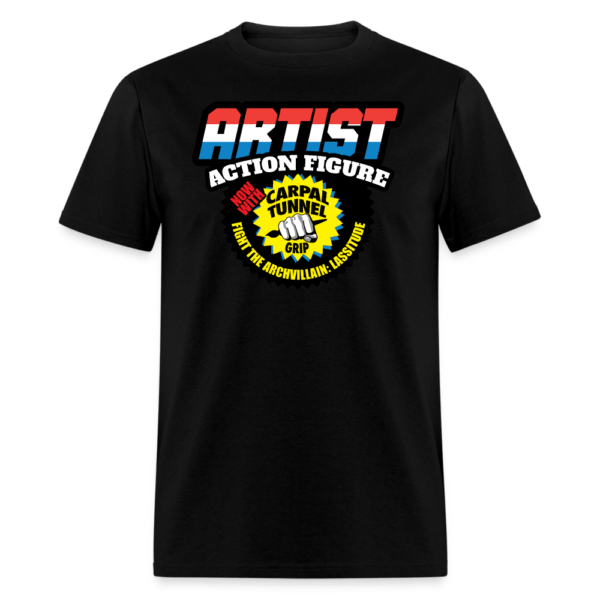 Artist Action Figure T-Shirt