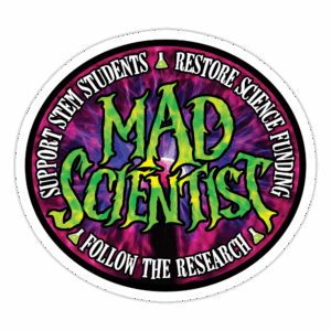 Mad Scientist Sticker