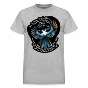 One For Sorrow Magpies Rhyme T-Shirt