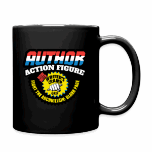 Author Action Figure Mug