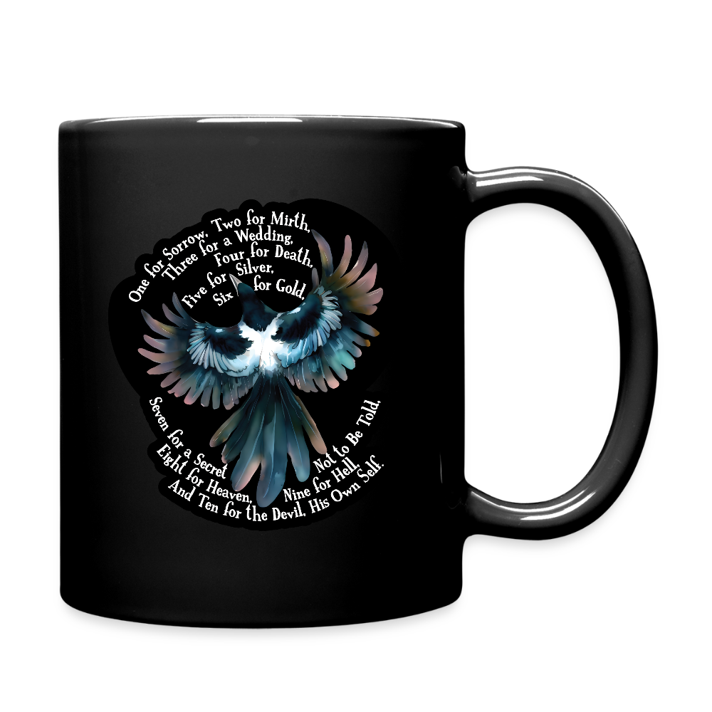 One For Sorrow Magpies Rhyme Mug
