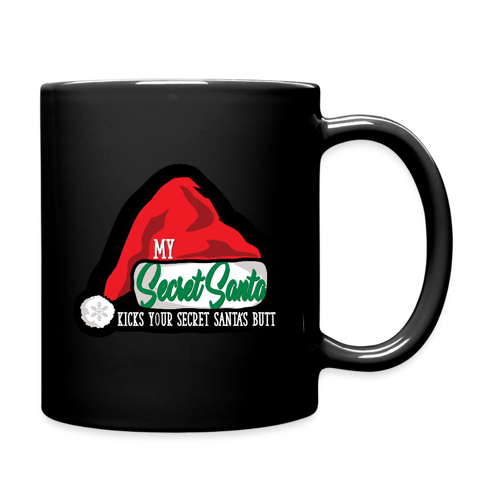 My Secret Santa Kicks Your Secret Santas Butt Mug