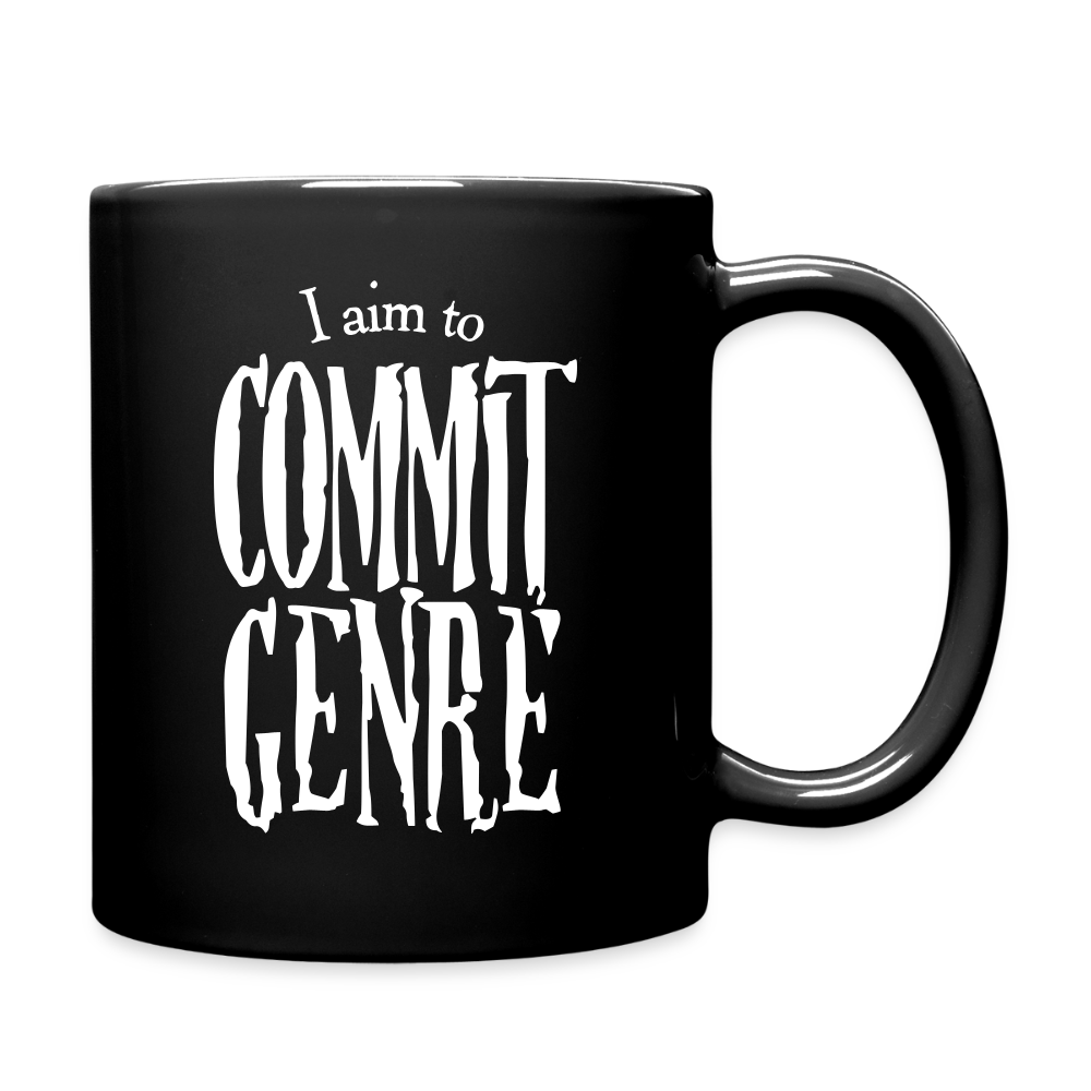 Aim to Commit Genre Mug