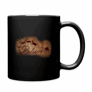 Santa Cave Art Mug