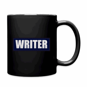 Writer Vest Patch Mug