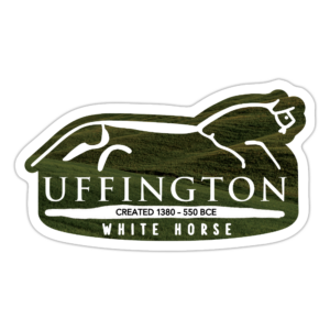 Uffington White Horse Sticker
