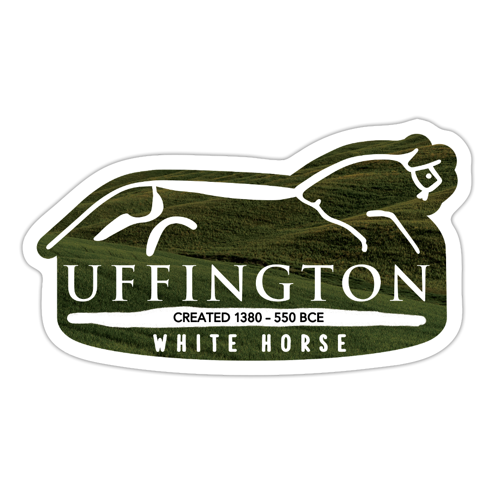 Uffington White Horse Sticker