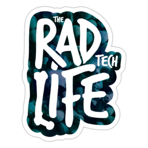 The Rad Tech Life Sticker