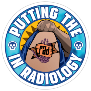 Putting the Rad in Radiology Sticker