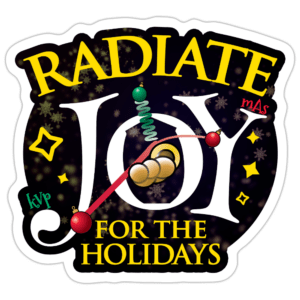 Radiate Joy Sticker