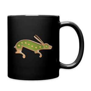 Roman Rabbit Brooch Mug