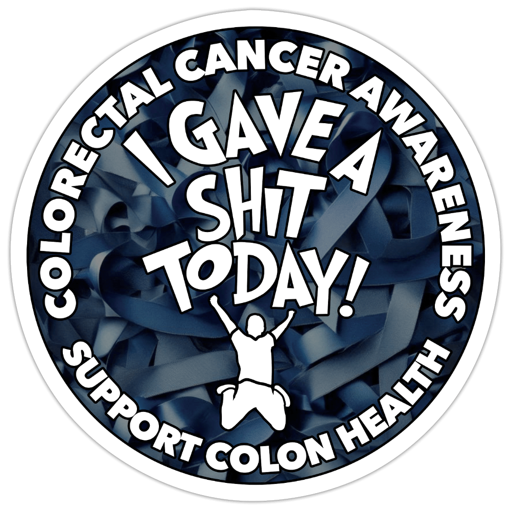 Colorectal Cancer Awareness Sticker