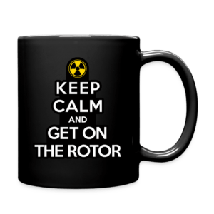 Keep Calm and Get On the Rotor Mug