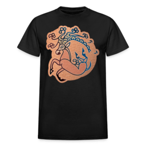 Siberian Shaman Deer Tattoo T-Shirt