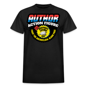 Author Action Figure T-Shirt
