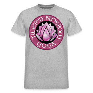 Twisted Blossom Yoga T-Shirt