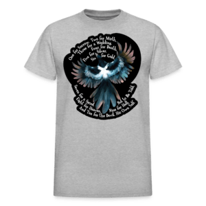 One For Sorrow Magpies Rhyme T-Shirt
