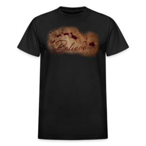 Believe Santa Cave Art T-Shirt