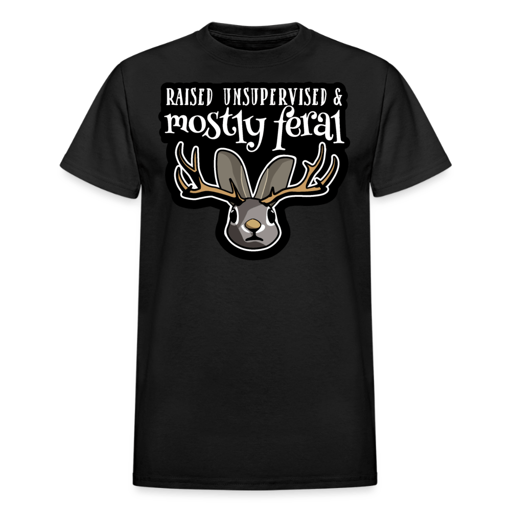 Raised Unsupervised and Mostly Feral T-shirt